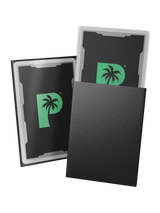 Blackout standard size deck sleeves in black feature a textured, dual-layer fully opaque back, with an anti-glare matte front. Blackout standard size deck sleeves in black feature a textured, dual-layer fully opaque back, with an anti-glare matte front.