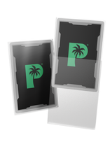 Blackout Japanese mini size deck sleeves in clear feature a textured, dual-layer back, with an anti-glare matte front. Blackout Japanese mini size deck sleeves in clear feature a textured, dual-layer back, with an anti-glare matte front.