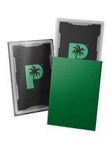 Blackout Japanese mini size deck sleeves in green feature a textured, dual-layer fully opaque back, with an anti-glare matte front. Blackout Japanese mini size deck sleeves in green feature a textured, dual-layer fully opaque back, with an anti-glare matte front.