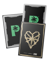 Palms Off Gaming x Alpha Wolf limited edition art sleeves feature a smooth, fully opaque back, with a crystal-clear front.