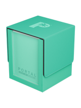 Palms Off Gaming turquoise Portal Nexus 100+ Deck Box holding up to 100 double-sleeved or 120 single-sleeved TCG cards.