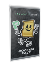 Palms Off Gaming MintFit booster pack sleeves, designed to perfectly fit common trading card booster packs with a tapered, resealable lip. Palms Off Gaming MintFit booster pack sleeves, designed to perfectly fit common trading card booster packs with a tapered, resealable lip.