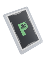 Palms Off Gaming 35pt card loaders, rigid top-loading protection for most standard trading cards, like Pokémon, One Piece, Magic: The Gathering, Lorcana and more.
