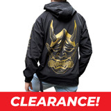 Oni Death Mask Windbreaker Jacket (Slim-fit) - Palms Off Apparel
