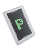 Palms Off Gaming 75pt card loaders, rigid protection for sports and other trading cards.