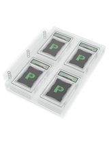 Palms Off Gaming PSA 4 slot pages, suitable for displaying Pokémon, Dragon Ball, NBA, One Piece and more PSA graded cards