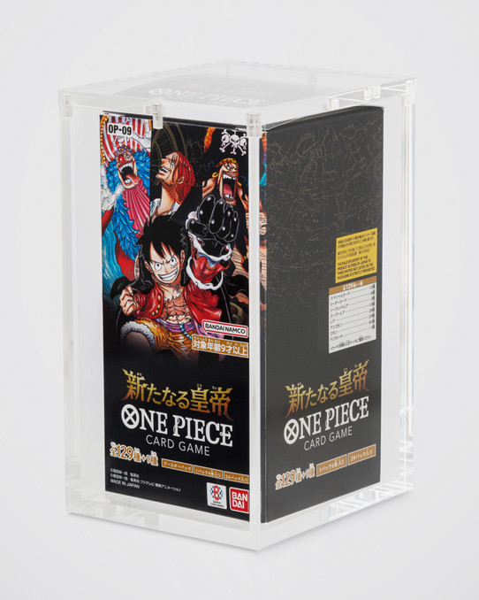 Japanese One Piece Booster Box Acrylic Case Japanese One Piece Booster Box Acrylic Case