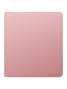 Palms Off Gaming Stealth pink 12 pocket zip binder with smooth PU leather cover, holds 480 Pokémon, MTG, Yu-Gi-Oh! Trading cards and more.