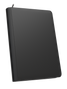 Palms Off Gaming Stealth black 9 pocket zip binder with smooth PU leather cover, holds 360 Pokémon, MTG, Yu-Gi-Oh! Trading cards and more.