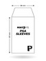 Palms Off Gaming MintFit PSA sleeves, measuring in at 86 x 137mm plus resealable lip.