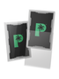 Blackout standard size deck sleeves in clear feature a textured, dual-layer back, with a crystal-clear front.