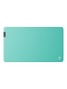 Palms Off Gaming turquoise Core playmat measuring 60cm wide by 35cm height, 3mm thick neoprene base.