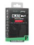 Palms Off Gaming Blackout Japanese mini size deck sleeves in black, perfect for playing Yu-Gi-Oh! and more.