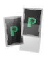 Blackout Japanese mini size deck sleeves in clear feature a textured, dual-layer back, with a crystal-clear front.