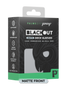 Palms Off Gaming Blackout standard size deck sleeves in clear, perfect for playing Pokémon, One Piece, Magic: The Gathering, Lorcana and more.