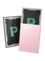 Blackout standard size deck sleeves in rose feature a textured, dual-layer fully opaque back, with an anti-glare matte front.