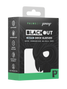 Palms Off Gaming Blackout standard size deck sleeves in white, perfect for playing Pokémon, One Piece, Magic: The Gathering, Lorcana and more.
