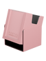 Pink Portal Nexus 100+ Deck Box by Palms Off Gaming featuring Command Case slot for leader card display.