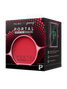 Retail packaging for Palms Off Gaming red Portal Nexus 100+ Deck Box for Pokémon, MTG, One Piece and more.