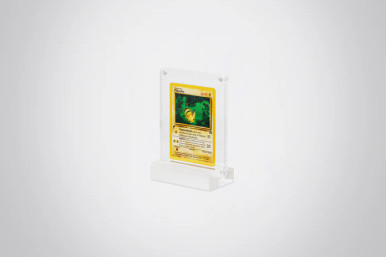 Acryshield Single Card Acrylic Display Case incl. Stand