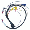 New CDI / Johnson & Evinrude 1992-1998 Wiring Harness 4 Cyl. 65-115 HP Cross Flow Engines, Round Plug OEM # 413-4390