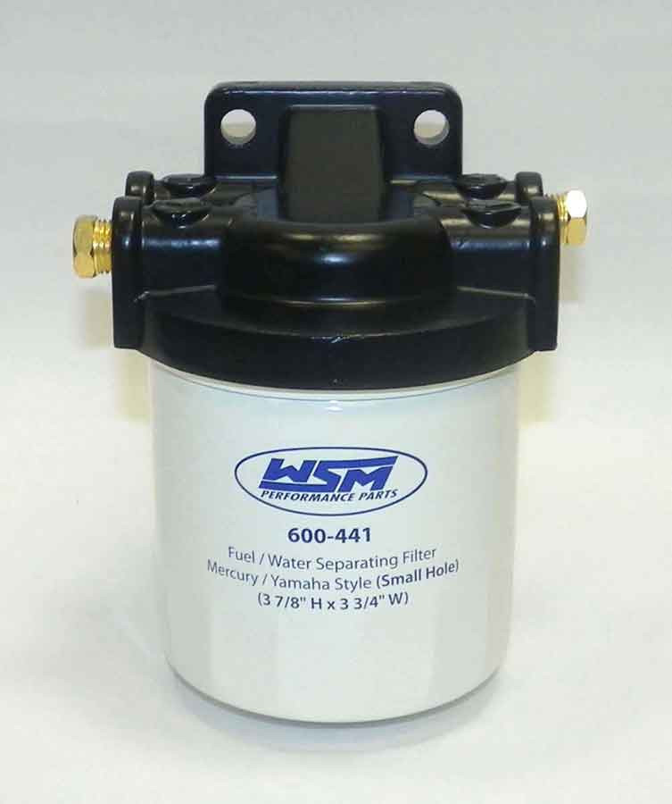 New WSM / Honda 21 Micron Outboard Fuel & Water Separator Kit / Marine
