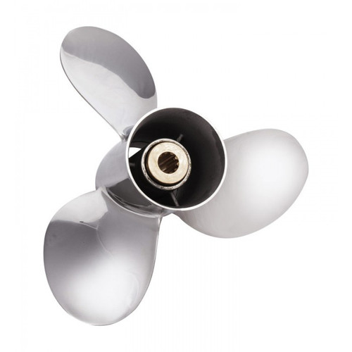 New 9.9-15 HP Solas Saturn Stainless Propeller 4 Stroke (Suzuki Made) 2 1/2" Hub 10 Spline