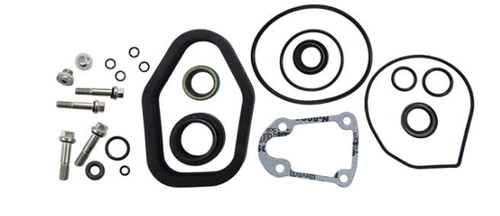 EMP 26-00076 lower unit gearcase seal kit with oil seals and O-rings for 1998 and later Johnson and Evinrude 40 to 65 HP outboard motors