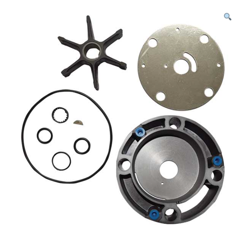 EMP 46-00017 water pump repair kit with impeller and wear plate for Johnson and Evinrude 40 to 60 HP outboard motors