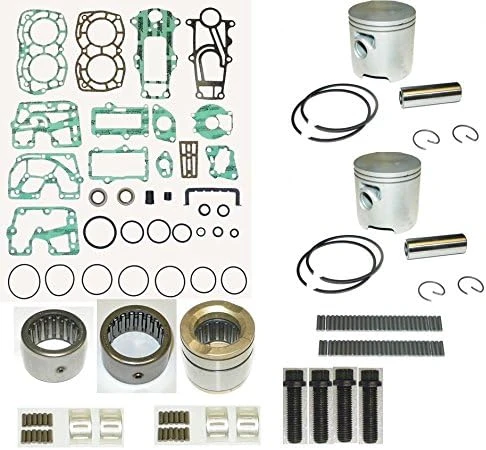 WSM Powerhead Rebuild Kit for Mercury & Mariner 15-25 HP 2-Cylinder (1994 & Up) powerhead rebuild kit