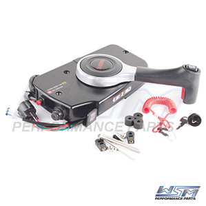 WSM 8-pin side-mount control box with trim for Suzuki 9.9-250 HP 4-stroke outboards - 905-075