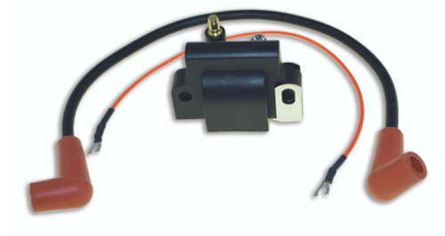 New CDI / Johnson & Evinrude 1973-1977 Ignition Coil 4 Cyl. Screw Terminal Power Pack. Includes: Plug Wire and Hardware 85-140 HP OEM # 183-4632