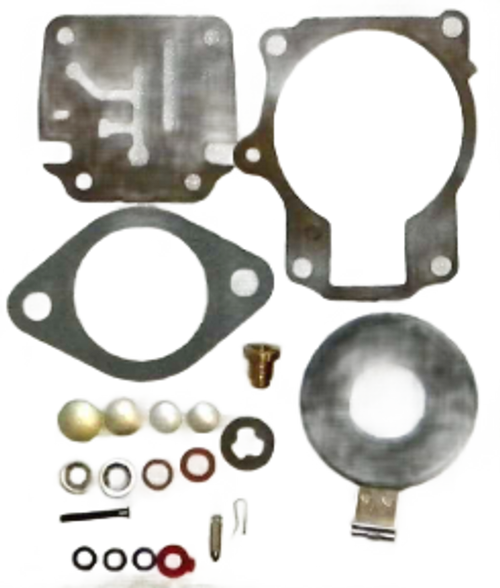 New WSM/ Johnson / Evinrude 20 - 75 HP Carburetor Kit w/ Float OEM # 0383317