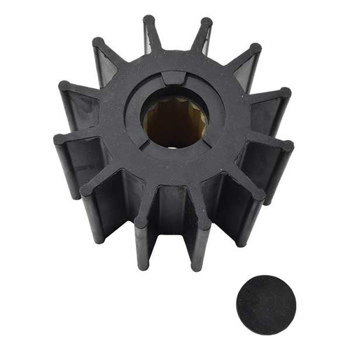 EMP 47-07209 neoprene 12-blade water pump impeller for Volvo Penta 6-cylinder 209-480 HP marine diesel engines