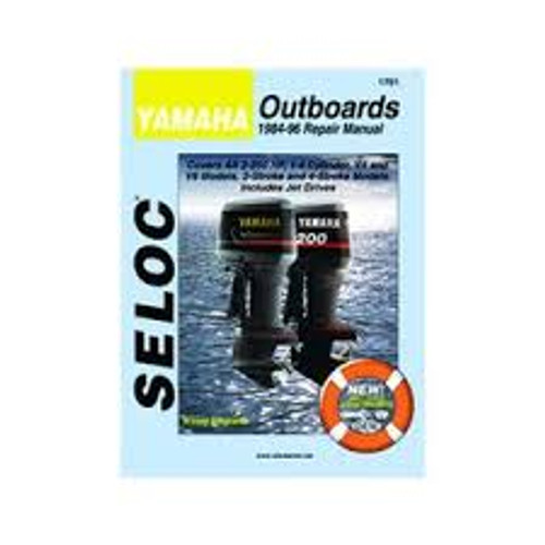 New Seloc / Yamaha Outboard Maintenance Service Manual Part # 1701 New Seloc / Yamaha Outboard Maintenance Service Manual Part # 1701