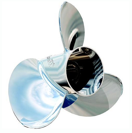 New Turning Point Express Mach 3 10.8, 10.5, 10.4" x 12-14" Outboard Stainless Propeller