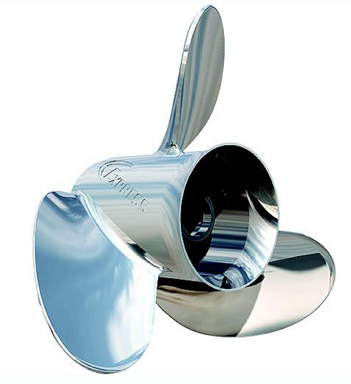 New Turning Point Express Mach 3 15, 14.25" x 15,17,19,21,23" Outboard Stainless Propeller