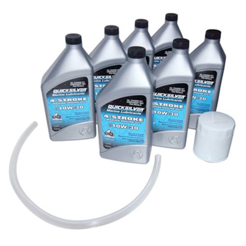 New OEM Mercury Marine Oil Change Kit – Fits V6 & V8 175–300 HP 4-Stroke Outboards – Replaces OEM 8M0169547, 8M0169548, 8M0187621