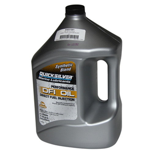 New OEM Mercury Quicksilver DFI 2-Cycle Oil – 1 Gallon – Direct Fuel Injection – OEM Part #858037Q01