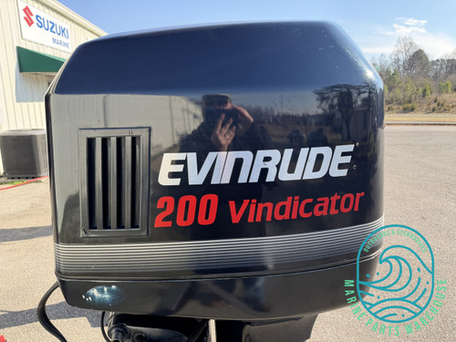 1994 Evinrude 200 HP Vindicator 6-Cylinder Carb 2-Stroke 20" (L) Outboard Motor