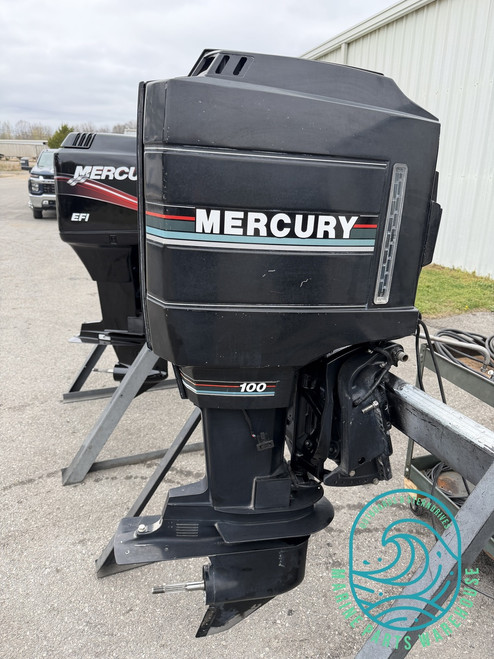 1991 Mercury 100 Hp 4-Cylinder Carbureted 2-Stroke 20" (L) Outboard Motor