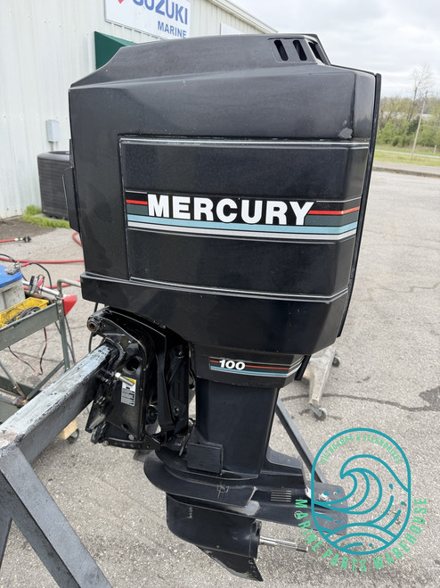 1991 Mercury 100 Hp 4-Cylinder Carbureted 2-Stroke 20" (L) Outboard Motor