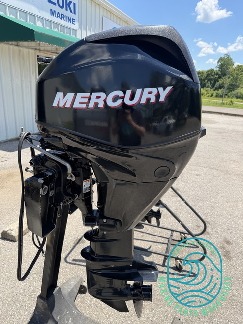 2009 Mercury F25EL 25 HP EFI 4-Stroke Outboard Motor - 64 Hours