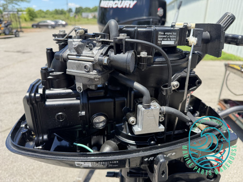 2004 Mercury 6 Hp Single Cylinder 4-Stroke 20" (L) Outboard Tiller Motor