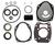 EMP 26-00075 lower unit gearcase seal kit with oil seals and O-rings for Johnson and Evinrude 18 to 35 HP outboard motors