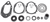 New Red Rhino / Mercury & Mariner 1991-2006 3 Cylinder 60 HP Small Foot Gearcase Seal Kit OEM # 26-814669A2