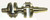 NEW JOHNSON / EVINRUDE 40-50 HP 2 CYL CRANKSHAFT 1993-1998 40 & 50 HP 17 Spline