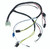 New CDI / Johnson / Evinrude Outboard 1968 85HP Cross Flow Engines, Flat Plug Wiring Harness 4 Cyl. # 382777