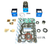 WSM Powerhead Rebuild Kit for Chrysler & Force 90 HP SportJet 3-Cylinder (1996-1998) powerhead rebuild kit