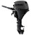 Suzuki DF9.9BTHLSS 9.9 HP EFI 4-Stroke Stealth Black Outboard Motor - Main Product View - 20" Long Shaft - Electric Start - Tiller - High Thrust